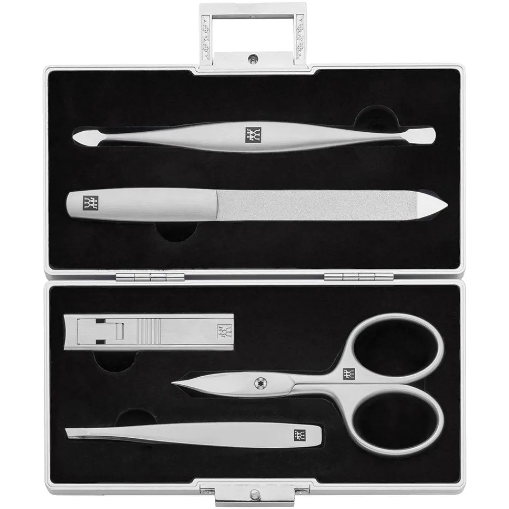 Zwilling Premium Maniküre Set Aluminium 5-teilig-ZWILLING Beauty